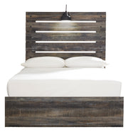 Drystan Brown Full Side Storage Platform Bed - Gate FurnitureFull Bed