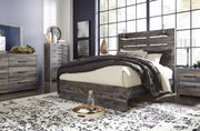 Drystan Brown Queen Panel Bed - Gate FurnitureQueen Bed