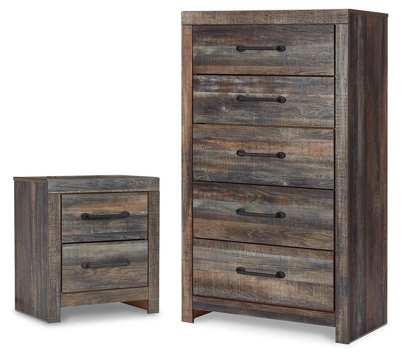 Drystan Chest and Nightstand - B211B130