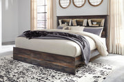 Drystan King Panel Bed and Chest - B211B121