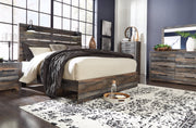Drystan King Panel Bed with Chest and Nightstand in Multi from Ashley - Luna Furniture