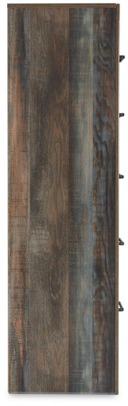 Drystan King Panel Bed with Chest and Nightstand in Multi from Ashley - Luna Furniture