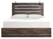 Drystan King Panel Bed with Chest and Nightstand in Multi from Ashley - Luna Furniture