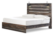 Drystan King Panel Bed with Chest and Nightstand in Multi from Ashley - Luna Furniture