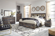 Drystan Multi Bookcase Footboard Storage Bedroom Set - Gate FurnitureBedroom Set
