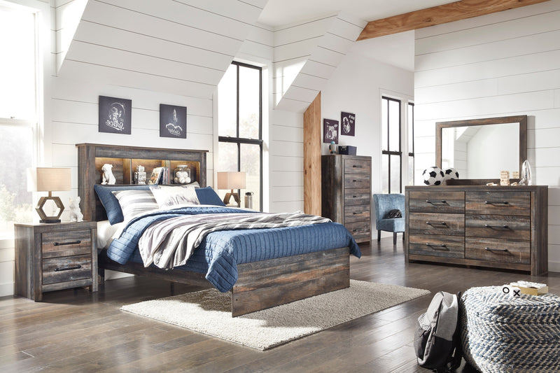 Drystan Multi Bookcase Youth Bedroom Set - Gate FurnitureYouth Bedroom Set