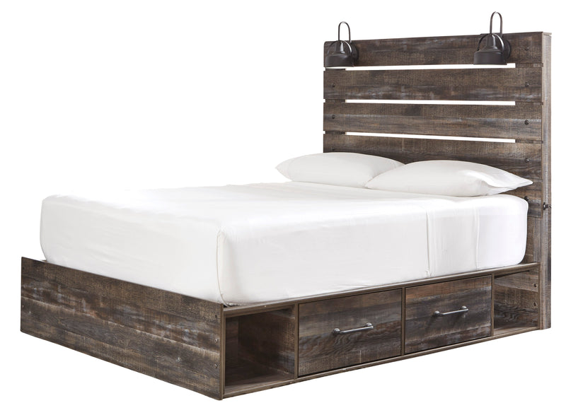 Drystan Multi Double Side Storage Platform Bedroom Set - Gate FurnitureBedroom Set