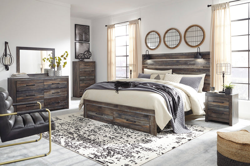 Drystan Multi Footboard Storage Bedroom Set - Gate FurnitureBedroom Set