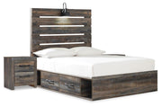 Drystan Multi Full Panel Bed and 2 Nightstands - B211B78