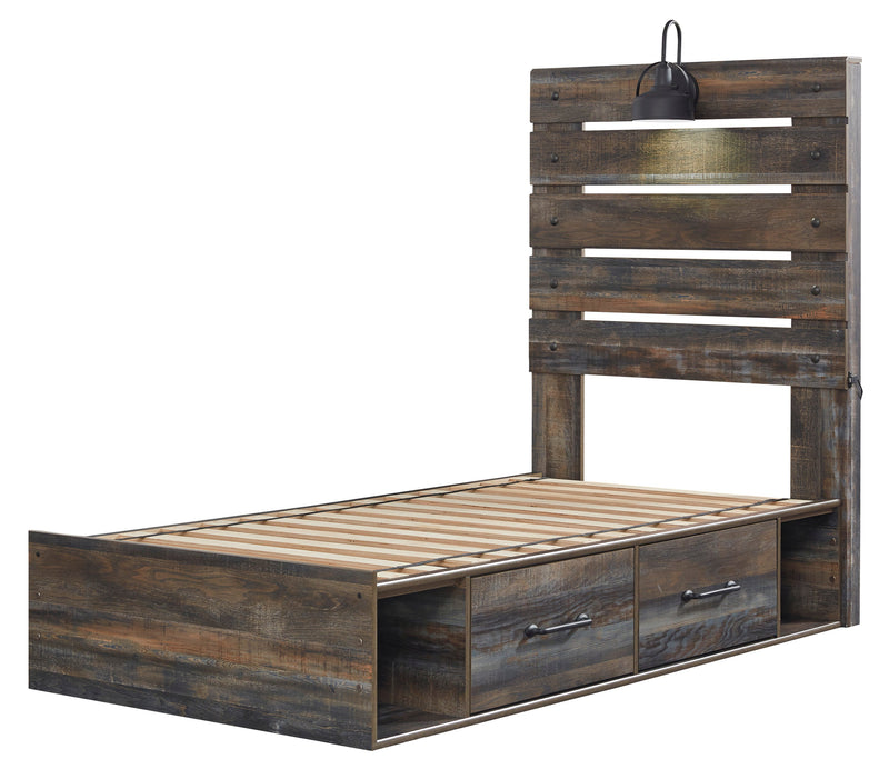 Drystan Multi Side Storage Platform Youth Bedroom Set - Gate FurnitureYouth Bedroom Set