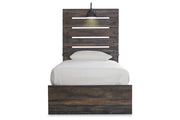 Drystan Multi Twin Panel Bed with 2 Storage Drawers - Gate FurnitureTwin Bed