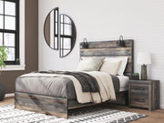 Drystan Queen Panel Bed, 2 Dressers, Mirror and 2 Nightstands - B211B118