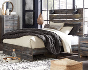 Drystan Queen Panel Bed with Chest and Nightstand in Multi from Ashley - Luna Furniture