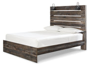 Drystan Queen Panel Bed with Chest and Nightstand in Multi from Ashley - Luna Furniture