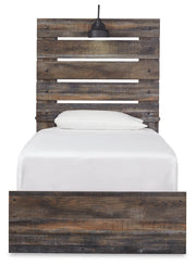 Drystan Twin Panel Bed with Dresser and Nightstand in Multi - PKG020436