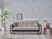 Dublin Sleeper (Boss Cream) Living Room Set - Gate FurnitureLiving Room Set
