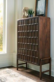 Dukestone Brown Accent Cabinet - A4000745