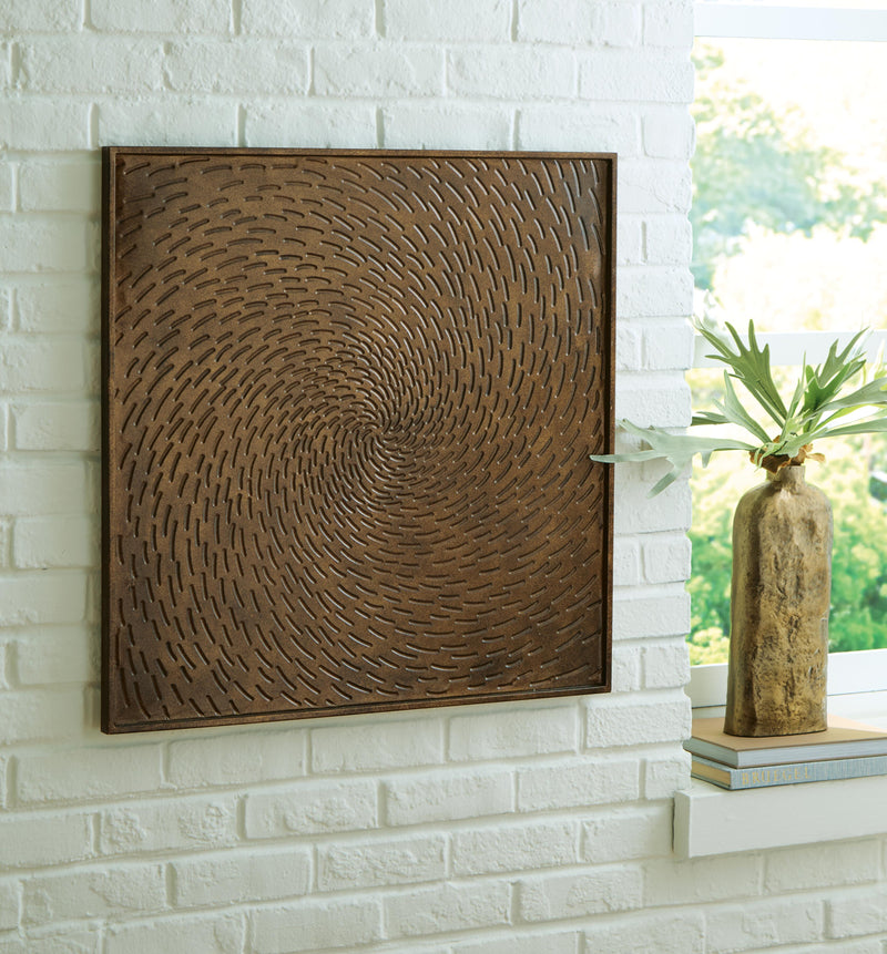 Dullter Antique Brown Wall Decor - A8010468