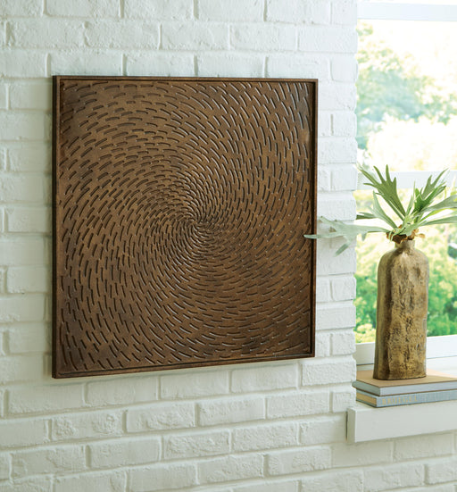 Dullter Antique Brown Wall Decor - A8010468