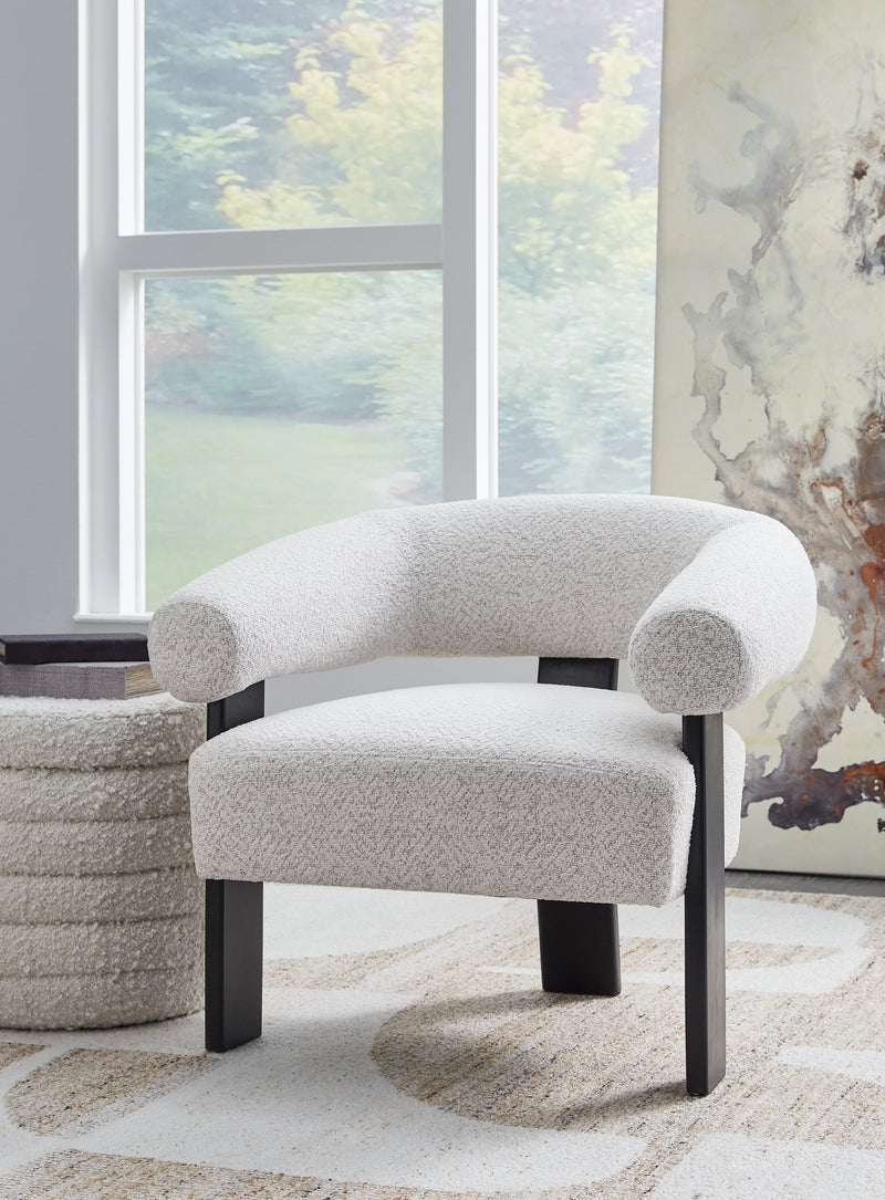 Dultish Snow Accent Chair - A3000668