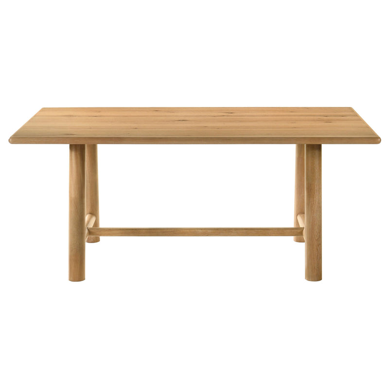 Duncan 7-piece Rectangular Wood Dining Table Set Washed Oak - 193651-S7