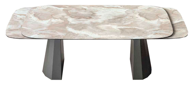 Dune Dining Table W/2 17.7" Extensions - i41786