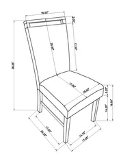 Dune Light Gray Genuine Marble Dining Set - Gate FurnitureDining Room Set