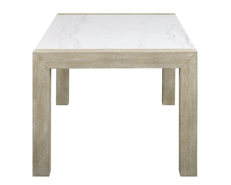 Dune Light Gray Genuine Marble Dining Table - Gate FurnitureDining Table