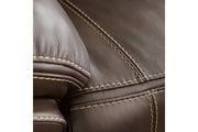 Dunleith Chocolate 6 - Piece Power Reclining Sectional - Gate FurniturePower Reclining Sectional
