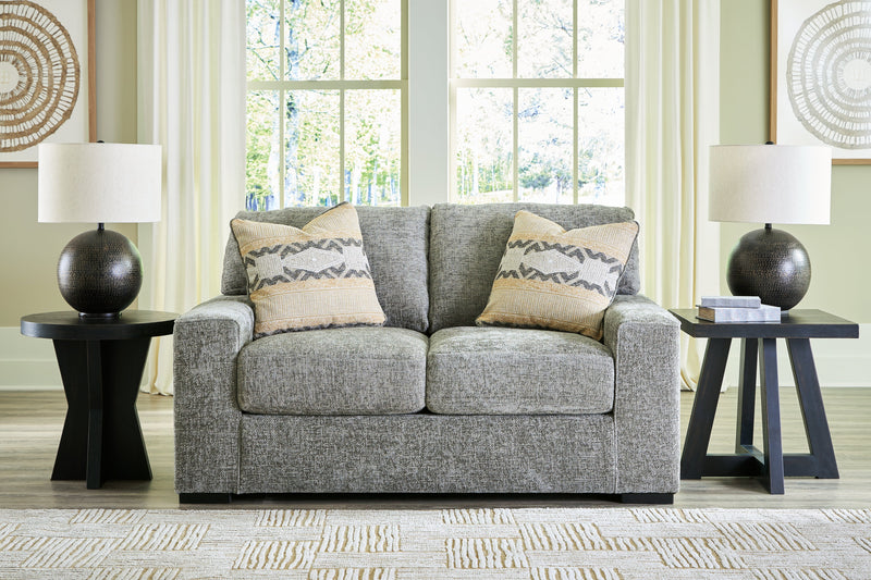 Dunmor Graphite Loveseat - 2490435