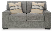 Dunmor Graphite Loveseat - 2490435