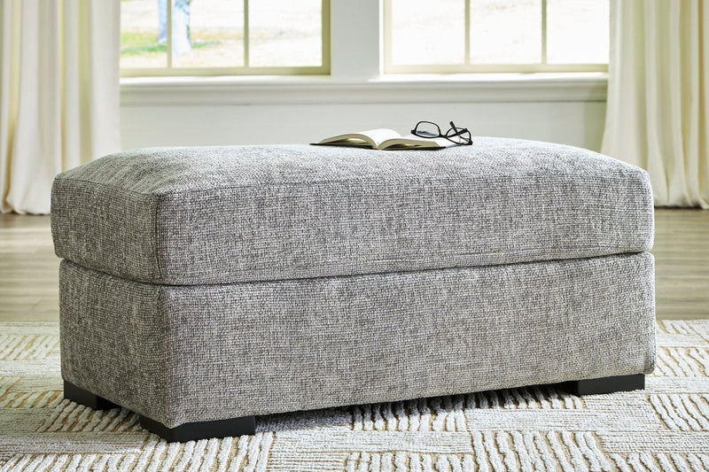 Dunmor Graphite Sofa, Loveseat, Oversized Chair and Ottoman - Gate FurnitureSectional