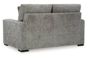 Dunmor Graphite Sofa, Loveseat, Oversized Chair and Ottoman - Gate FurnitureSectional