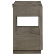 Durango 2-drawer Nightstand Bedside Table Taupe Oak - 223272