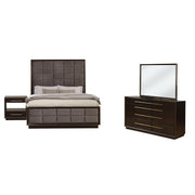 Durango 4-piece California King Bedroom Set Peppercorn - 223261KW-S4