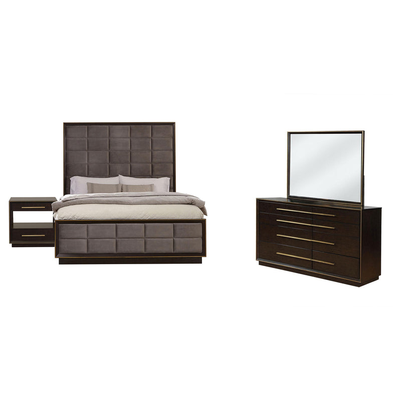 Durango 4-piece Queen Bedroom Set Smoked Peppercorn - 223261Q-S4