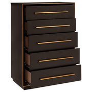Durango 5-drawer Bedroom Chest Smoked Peppercorn - 223265