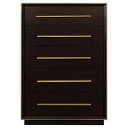 Durango 5-drawer Bedroom Chest Smoked Peppercorn - 223265