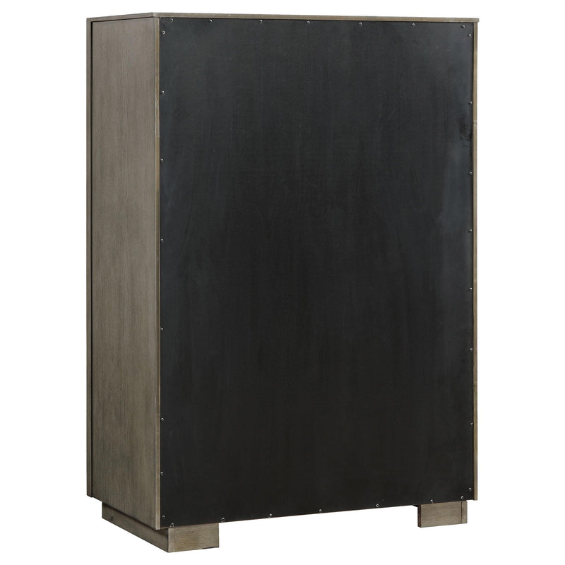 Durango 5-piece California King Bedroom Set Taupe Oak - 223271KW-S5