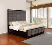 Durango 77-inch California King Panel Bed Smoked Peppercorn - 223261KW