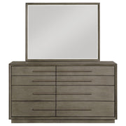 Durango 8-drawer Dresser and Mirror Taupe Oak - 223273M