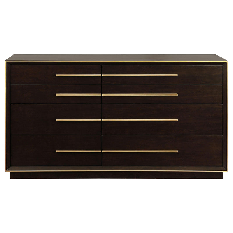 Durango 8-drawer Dresser Smoked Peppercorn - 223263