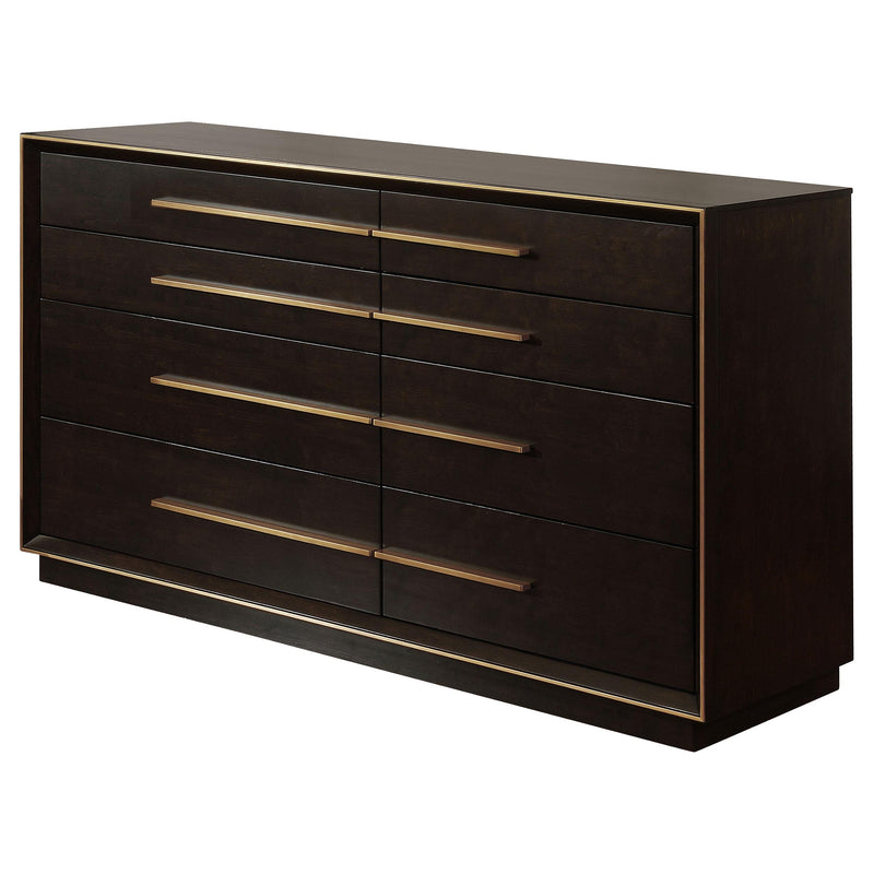 Durango 8-drawer Dresser Smoked Peppercorn - 223263