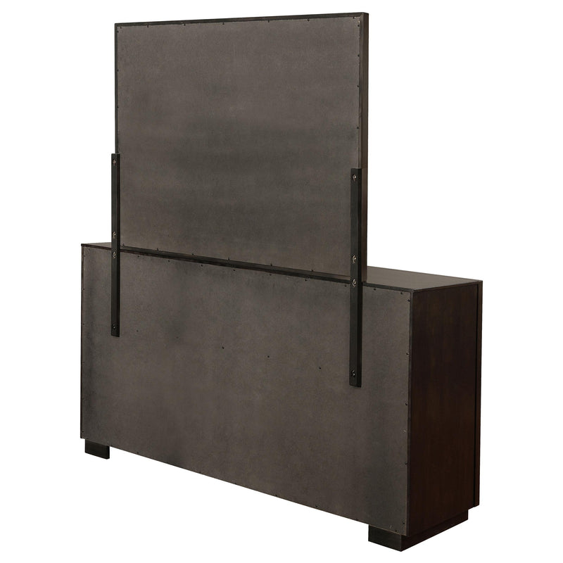 Durango 8-drawer Dresser with Mirror Smoked Peppercorn - 223263M