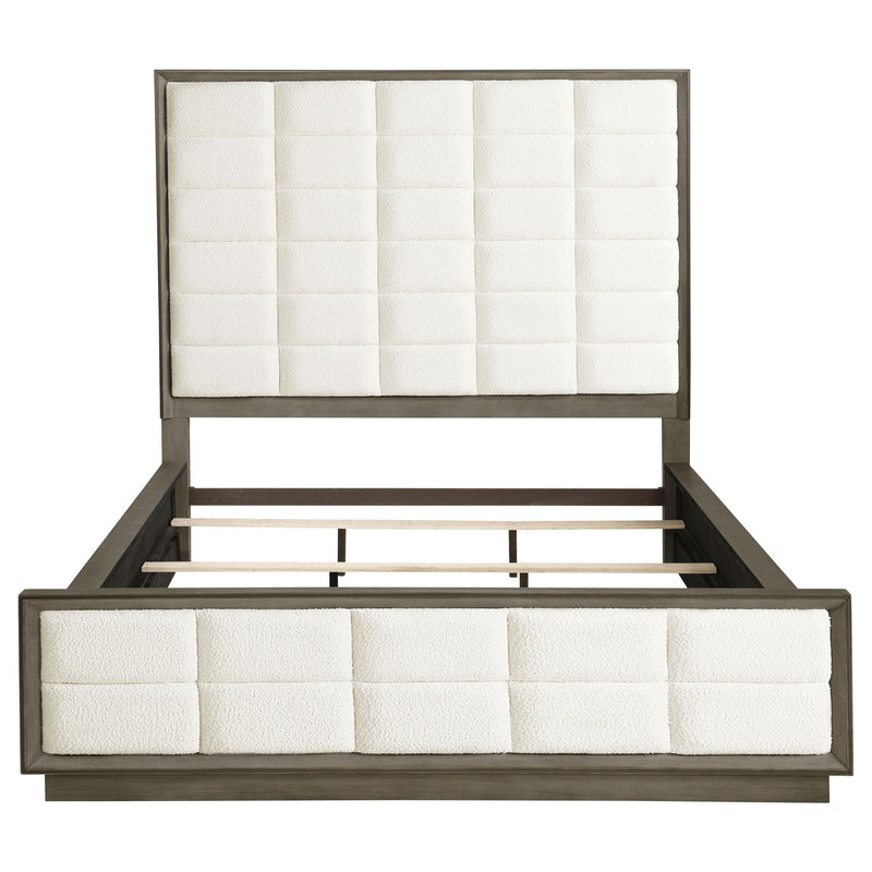Durango 80-inch California King Panel Bed Taupe Oak - 223271KW