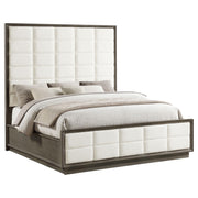 Durango 80-inch Eastern King Panel Bed Taupe Oak - 223271KE