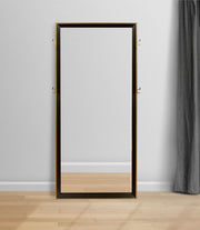 Durango 80-inch Standing Floor Mirror Smoked Peppercorn - 223270