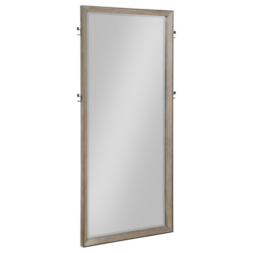 Durango 80-inch Standing Floor Mirror Washed Oak - 223280