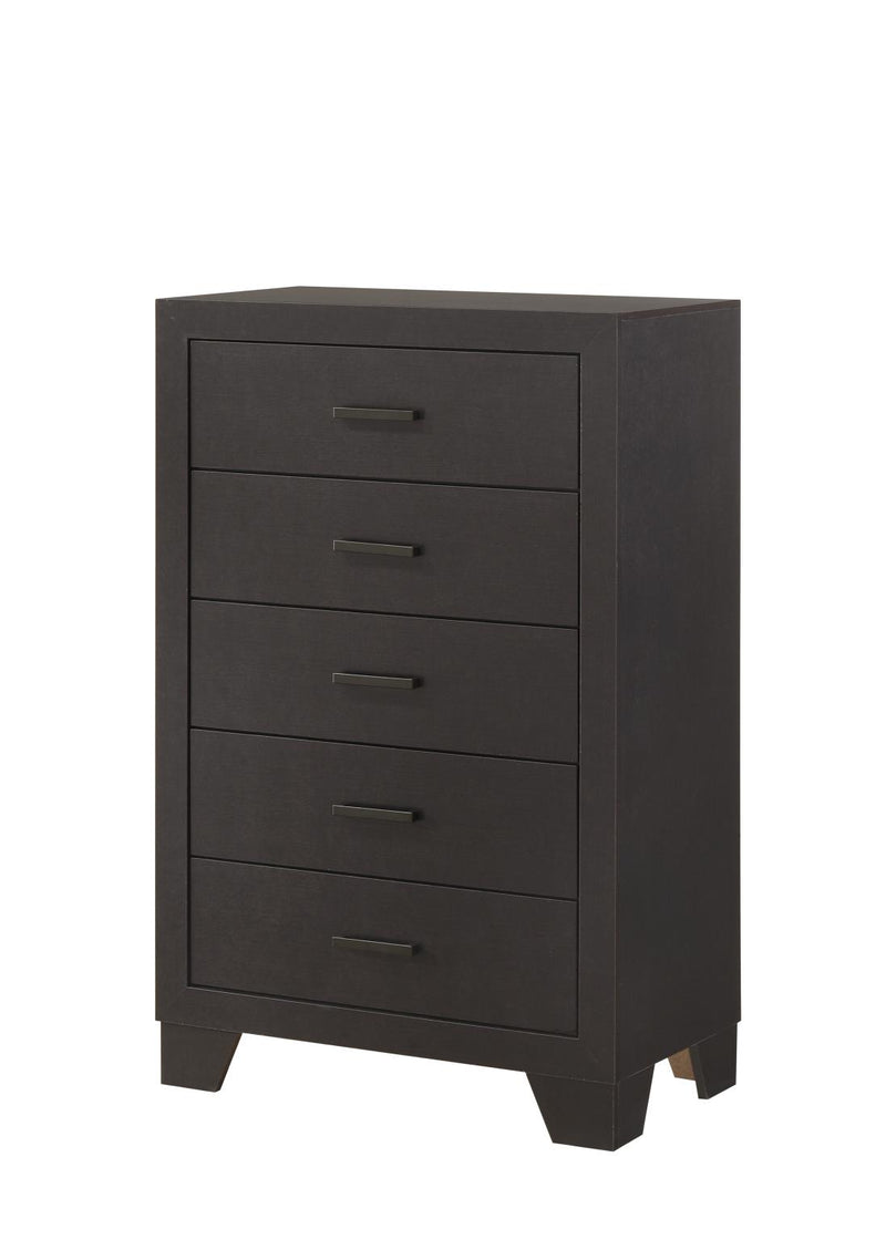 Durham - 5 Drawers Espresso Chest - B371-C