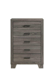 Durham - 5 Drawers Gray Chest - B373-C